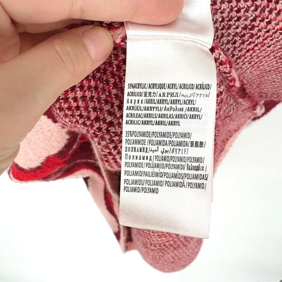 Farm Rio Flower Knit Mini Dress, Multi Color, Size Medium - Picture 13 of 15